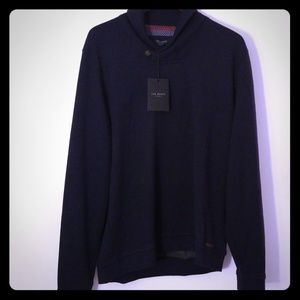 Ted Baker long sleeve shawl top